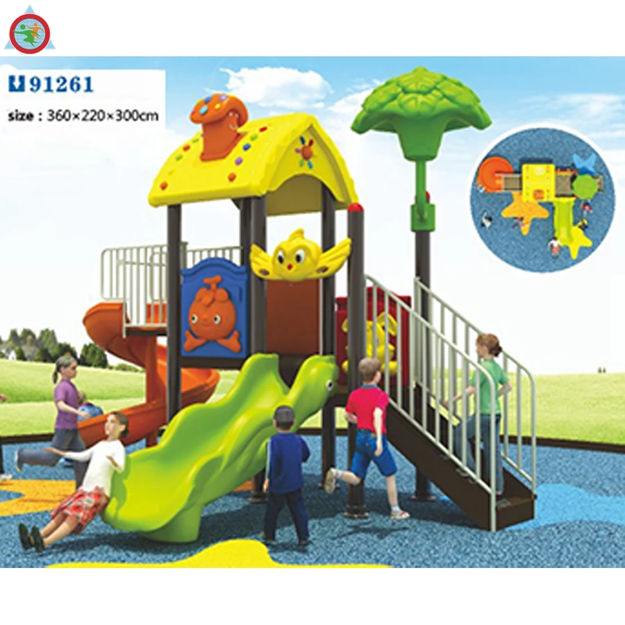 children outdoor plastic playground for yards play areas