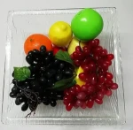 China best factory directly acrylic sashimi dishes acrylic buffet dishes Acrylic fruit dishes plates&pot for hotel