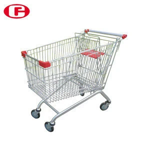 China export supermarket trolley / shopping carts / metal pushcart