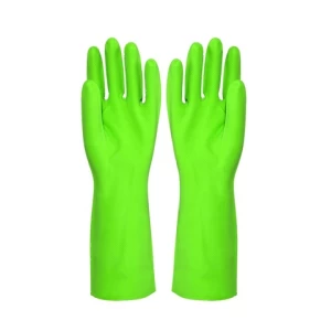 China Factory Fishing Gloves Extra Long Household Kitchen Rubber Cleaning Neoprene Gloves