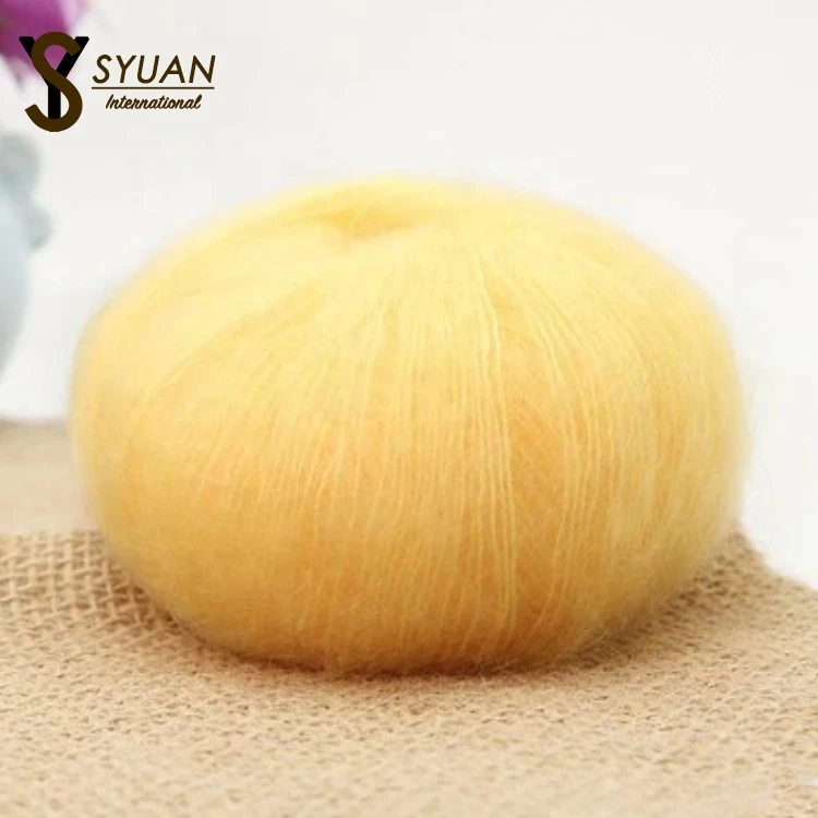 China Factory Popular Wholesale Good Quality Handknitting Yarn Mohair Acrylic Wool Blended