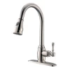China faucet factory fancy commercial kitchen faucet pull out