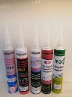 China Produce Single-Component Waterproof Polyurethane PU Sealant Adhesive 310ml Black Color One Cartridge