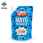 China suppliers customized printing DQ Pack packaging  200ml spout pouch for mayonnaise L0065