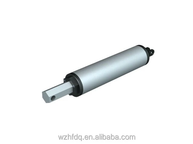 China wenzhou electric gear motor 12v/24v dc tubular linear actuator, 230mm/s