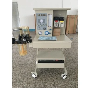 New portable FDA Approved ICU Trolley General Breathing Anesthesia machine with ventilator