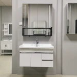 Chinese Manufactured Full Stainless Steel Ceramic Countertop Bathroom Vanity Sets