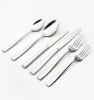 Christmas cutlery for restaurants heavy silverware dessert spoon flatware set