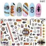 Christmas Halloween Holiday nail sticker decals nail art patch for sticker decal for nail art