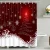 Import Christmas Printable Shower Curtain Set,Santa Claus Bathroom Curtain Set Shower# from China