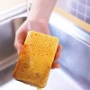 CK018 Supply sisal material scouring pad cellulose sponge for kitchen cleaning