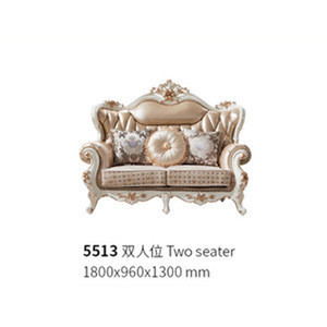 Buy Classic Living Room Genuine Leather Royal Furniture Sofa Set from ...