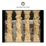 Classical Acid Proof Stone Statue Pillar