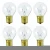 Import Clear Glass Lava Lamp Replacement Bulb S11 E17 Base 25 Watts 120 Volts Dimmable Indoor Spotlight Incandescent Filament Bulb from China