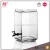 Import Clear square glass wateror juice dispensers with lid and stainless steel tap from China