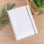 Import clear transparent cover student spiral wire O  Hard Plastic notebook Clear PP Cover Notebook from China