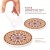 Import Coaster Stones Blank Sublimation Sandstone Absorbing Stone Coaster from China