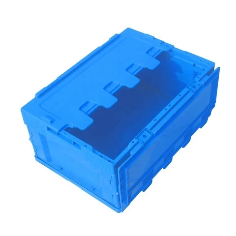 Collapsible Box Foldable Container Colour Plastic Crate Storage Plastic Heavy Duty Customized Blue Color Weight Material Origin