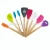 Import Colored bamboo handle silicone kitchen utensils from China