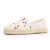 Import Colored graffiti and cream-coloured vamp thick bottom women casual flat shoes from China