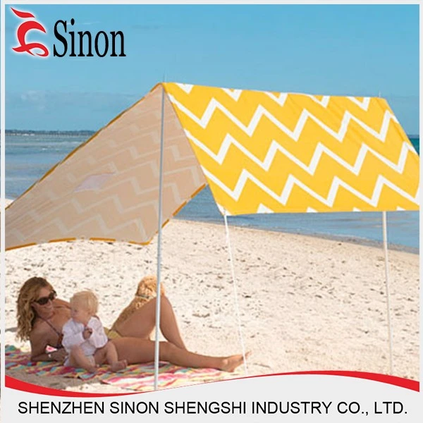 colorful beach sun shade canvas canopy best beach shelter