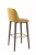 Import Comfortable yellow PU leather high chair for bar table from China