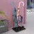 Import commercial umbrella holder with removable drip tray industrial metal umbrella stand from China