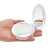 Compact hand mirror cosmetic made round shape crystal folding pocket mirror ABS make up mirror
