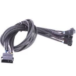 Computer Chassis 4in1 fan line PWM fan Splitter power cable