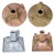 Import Concrete Walls Formwork Accessories Tie Rod Anchor Nut from China