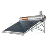 Copper coil pre-heating pressurized stainless steel solar water heater system
