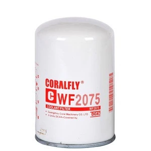 CORALFLY Factory filters for bus/truck/tractor P250E diesel engine water filter WF2075