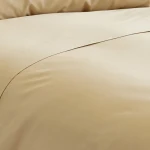 100% Cotton 600TC Bed Sheet Set,Soft Bed Linen,Sateen Pillowcase Fitted Sheet Set
