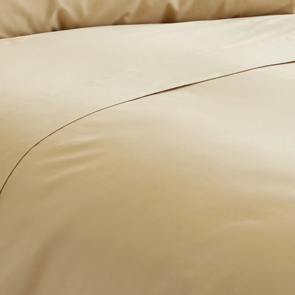 100% Cotton 600TC Bed Sheet Set,Soft Bed Linen,Sateen Pillowcase Fitted Sheet Set