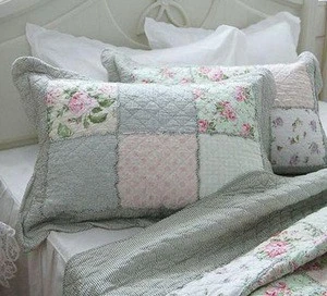 Country Rose Patchwork Bedspread Quilt