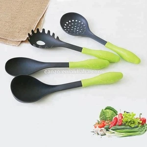 Creativity Bird Shape 4-Piece Cooking Nylon Kitchen Tools With Stand