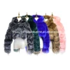 Cropped ladies jacket winter fall clothes keep warm faux fur thick fox fur winter women jackets and coats 2021