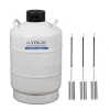 cryogenic ln2 container tank 20l liquid nitrogen cylinder yds-20 cryogenic storage vacuum tank 20 liter