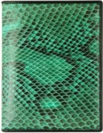 Custom 100% Python Snakeskin Card Holder