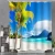 Import Custom 3D Printed Waterproof Luxury Polyester Fabric Bathroom Shower Curtain With Hooks New Products  Wholesale Hot Sale from China