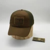 Custom Airsoft Tactical Baseball Cap,Loop Hook Patches Tactical Hat,Camo Baseball Hats