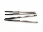 Custom carbon steel polishing thread rod shaft circular saw precision machining part stainless steel pump shaft