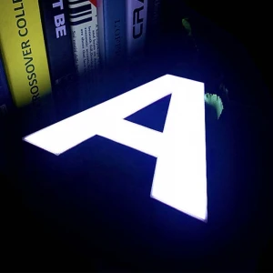 custom cheap acrylic light up signage 3d lit channel letters lighting led logo electronic signs illuminated advertising letters