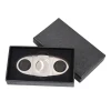custom cigar cutter stainless steel cigar scissors cutter for cohiba or other brands with gift box option