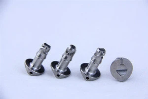 Custom CNC Hard Metal Machining Titanium Turning Accessories Parts