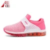 Custom colorful air sport casual LED shoes for women