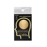 Custom Design Gold Mobile Phone Anti Radiation Sticker with high Negative Ions 3000cc