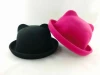 custom fashion women bowler derby formal hats