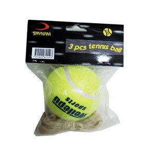 Custom logo Funny Advertising Ball Pet Tennis Ball Good Quality Low Price Best Cricket Tennis Ball