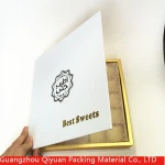 Custom logo printed packaging boxes truffles chocolate boxes luxury,chocolate covered strawberry boxes